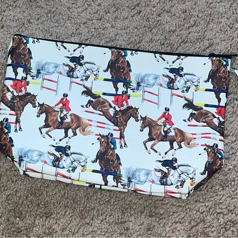 Horse pencil pouch